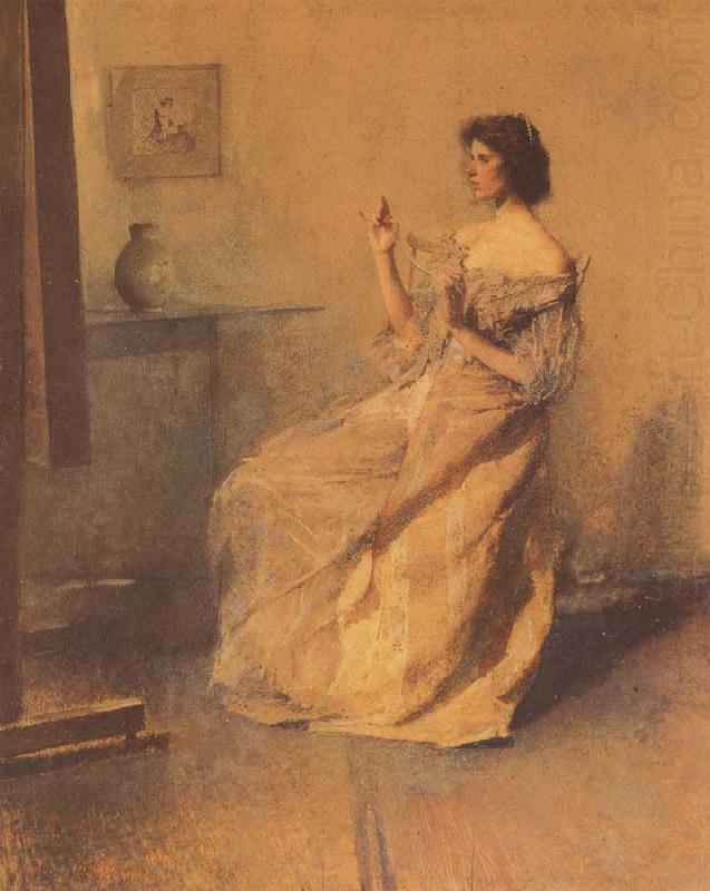 The Necklace, Thomas Wilmer Dewing